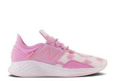 Кроссовки New Balance Fresh Foam Roav Big Kid Wide &apos;Raspberry Tie-Dye&apos;, розовый