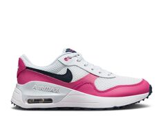 Кроссовки Nike Air Max Systm Gs &apos;White Fierce Pink&apos;, розовый