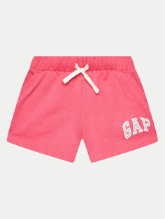 Спортивные шорты стандартного кроя Gap, розовый