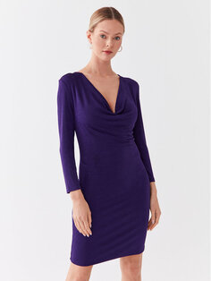 Коктейльное платье узкого кроя Kontatto, фиолетовый