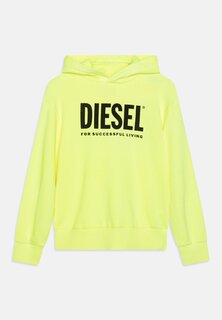 Толстовка SNUCIHOOD OVER UNISEX Diesel, цвет fluo yellow