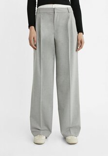 Брюки SMART WITH CONTRAST WAISTBAND Stradivarius, цвет grey