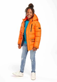 Зимняя куртка PADDER PUFFER MINOTI, цвет orange black