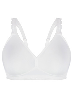 Бюстгальтер без косточек Sassa Soft BH FUNCTIONAL BRAS, белый