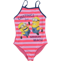 Купальник United Labels Minions Greetings from Minion Beach, розовый