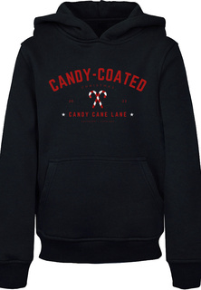 Пуловер F4NT4STIC Hoodie Weihnachten Candy Coated Christmas, черный