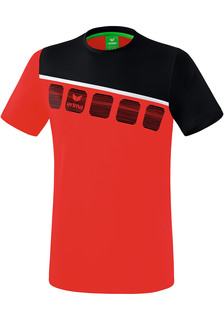 Рубашка erima 5 C T Shirt, красный
