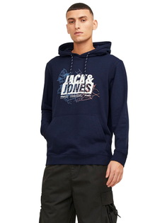 Пуловер Jack &amp; Jones JCOMAP LOGO, синий