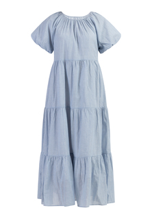 Платье DreiMaster Maxi, цвет Hellblaue Dünne Streifen