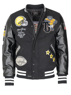 Куртка TOP GUN College Jacke TG23006, черный