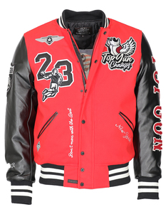 Куртка TOP GUN College Jacke TG23004, красный