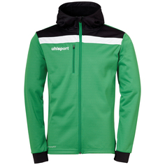 Куртка uhlsport Trainingsjacke OFFENSE 23 MULTI HOOD JACKET, зеленый/черный