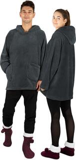 Пуловер normani Oversize Unisex Sweatshirt, темно серый