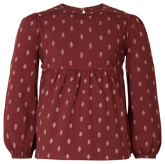 Лонгслив Noppies Langarmshirt Aldine, цвет Oxblood Red