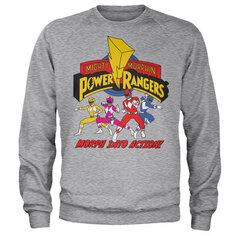Пуловер Power Rangers Morph Into Action Sweatshirt, серый