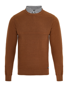 Пуловер Threadbare Strick THB Jumper Andy, коричневый