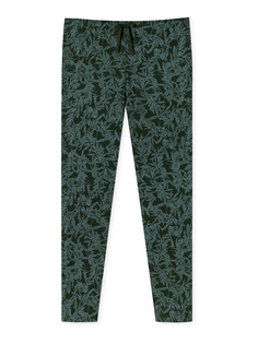 Спортивные брюки Schiesser Pyjamahose Mix &amp; Relax, темно зеленый