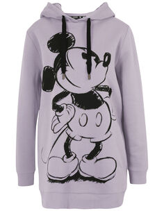 Толстовка Course Longhoodie Mickey Mouse Retro, цвет flieder