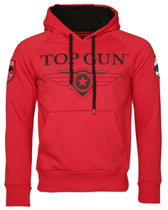 Толстовка TOP GUN Hoodie Defender TG20191012, красный