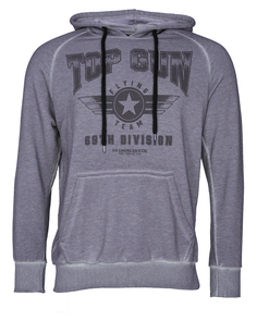 Толстовка TOP GUN Hoodie TG20212102, темно-синий