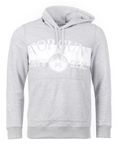 Толстовка TOP GUN Hoodie TG20201123, цвет grey mélange