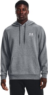 Толстовка Under Armour Hoodie UA Essential Fleece Hoodie, серый