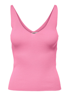Топ JACQUELINE de YONG Tank Oberteil JDYNANNA Shirt Pullover V neck Ausschnitt, розовый