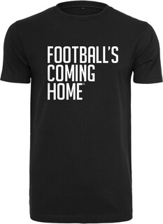 Футболка Merchcode Footballs Coming Home Logo Tee, черный