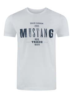 Футболка Mustang Print Tee Mustang, белый
