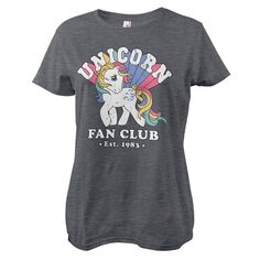 Футболка My Little Pony Unicorn Fan Club Girly Tee, серый