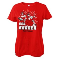 Футболка Power Rangers Red Ranger Girly Tee, красный