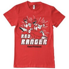 Футболка Power Rangers Red Ranger, красный