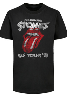 Футболка F4NT4STIC Basic Kids Tee The Rolling Stones US Tour &apos;78, черный