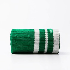 Радужное акриловое декоративное одеяло United Colors of Benetton, зеленый