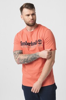 Футболка с вышитым логотипом Timberland, красный