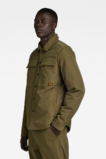 Куртка-Постино с пришитыми карманами G-Star Raw, зеленый
