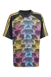 Футболка с рисунком и рукавами реглан Adidas Sportswear, черный