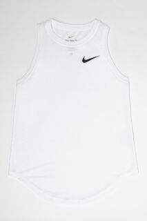 Топ с логотипом Dri-FIT Nike, белый