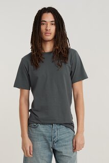Базовая футболка из натурального хлопка G-Star Raw, серый