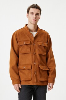 Куртка с передними карманами Koton, оранжевый