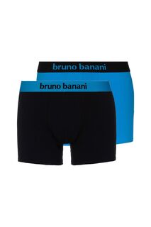 Боксеры с логотипом - 2 пары Bruno Banani, черный