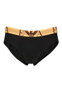 Трусики с логотипом Emporio Armani Underwear, черный