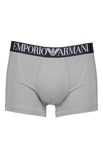 Боксеры с логотипом на талии Emporio Armani Underwear, бежевый