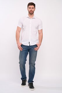Хлопковая рубашка с короткими рукавами Kvl By Kenvelo, белый