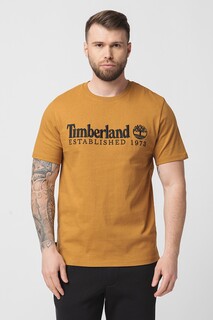 Футболка с вышитым логотипом Timberland, синий