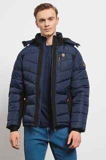 Зимняя куртка Bolir со съемным капюшоном Geographical Norway, черный