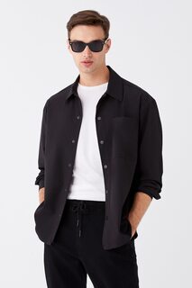 Куртка-Рубашка с карманом Lc Waikiki, черный