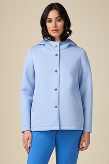 Куртка с капюшоном и боковыми карманами Oltre, синий