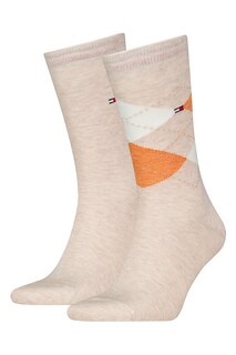 Короткие носки – 2 пары Tommy Hilfiger, оранжевый