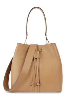 Кожаная сумка Andrenne Geox, коричневый